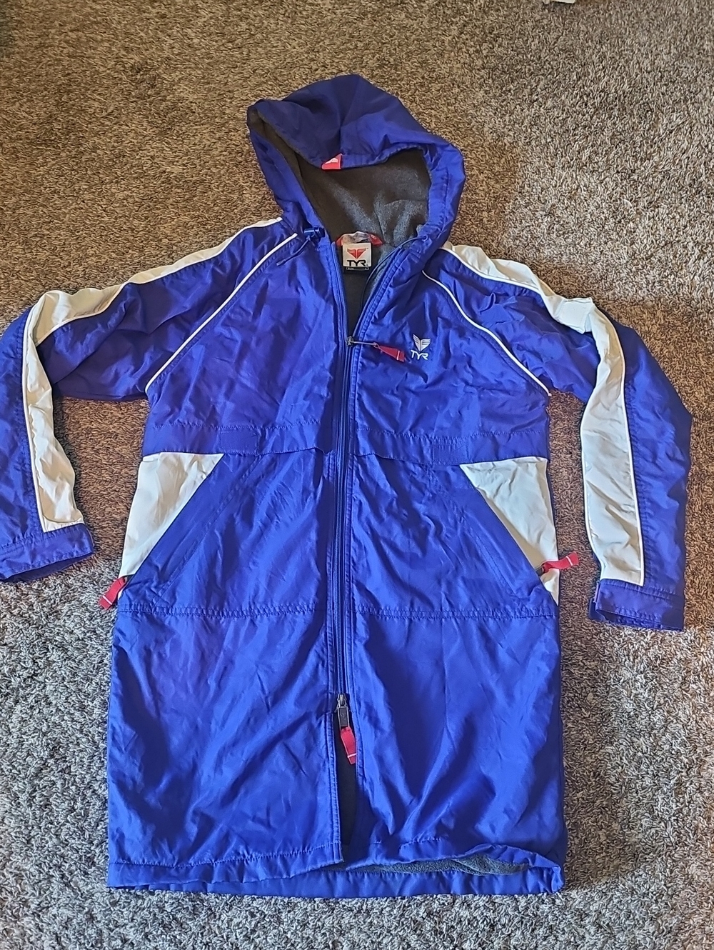 AWESOME TYR YOUTH SWIM PARKA JACKET